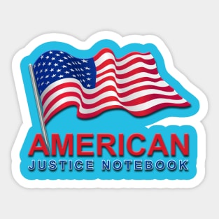 Newsroom American Justice Sticker